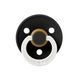 Пустушка Bibs Colour Latex Black Night/Glow розмір 3