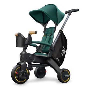 Складний триколісний велосипед Doona Liki Trike S5 / Ocean blue
