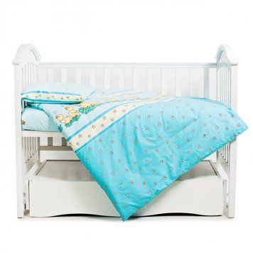 Змінна постіль 3 ел Twins Comfort 3051-C-025, Каченята голубі, голубий