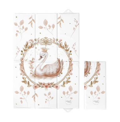 Повивальний матрац Cebababy 40x60 Watercolor Word W-305-000-784, Glamour Style, білий