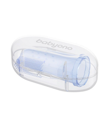 Зубная щеточка с массажем для десен (Прозрачный) "BabyOno"