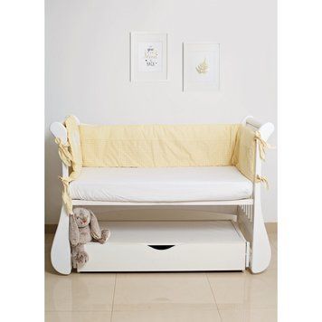 Бампер Twins Limited 2099-TL-002, Dog & cat yellow, жовтий
