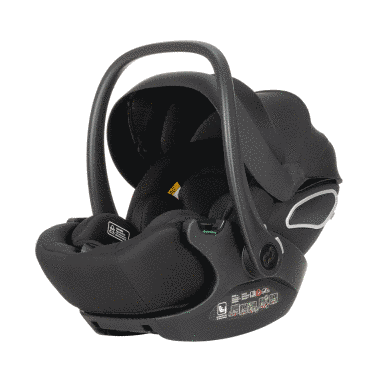 Автокрісло+база CARRELLO Vega CRL-14101/3AY Absolute Black i-Size 40-87см ISOFIX з обертанням /1/