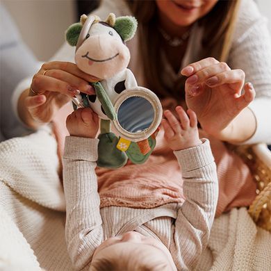 Іграшка-підвіска Babyono Корівка Бінго 26 &times; 7 см арт.1691