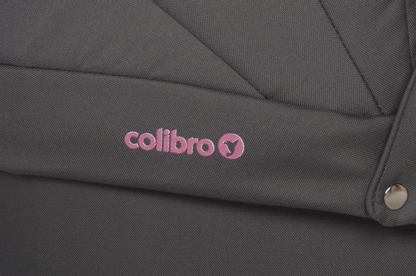 Коляска 2 в 1 Colibro Focus 9023-CF-08, lila, чорний/рожевий