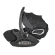 Автокрісло+база CARRELLO Vega CRL-14101/3AY Absolute Black i-Size 40-87см ISOFIX з обертанням /1/