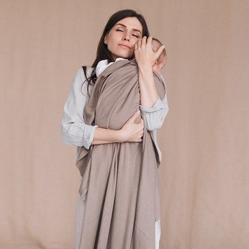 Легкий плед / трикотажна пелюшка loveandcarry