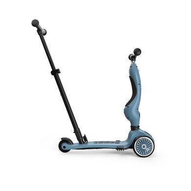 Самокат Scoot and Ride серії Highwaykick-1 Push and Go світло-сірий