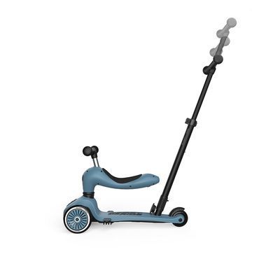Самокат Scoot and Ride серії Highwaykick-1 Push and Go світло-сірий