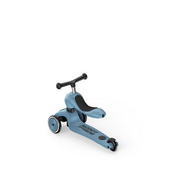 Самокат Scoot and Ride серії Highwaykick-1 Push and Go світло-сірий