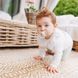 Пустушка анатомічна силіконова BabyOno від 6 до 18 міс беж зелена (арт. 1670/02)
