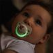 Пустушка анатомічна силіконова BabyOno від 6 до 18 міс беж зелена (арт. 1670/02)
