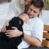 Легкий плед / трикотажна пелюшка loveandcarry