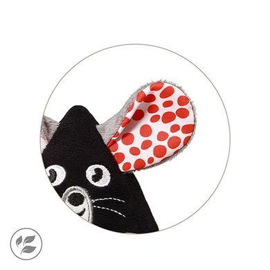 М&rsquo;яке брязкальце Babyono Миша 16 &times; 9 см арт.1677
