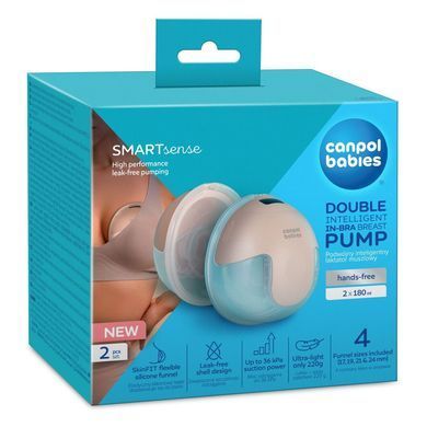 Бездротовий подвійний електричний молоковідсмоктувач SmartSense