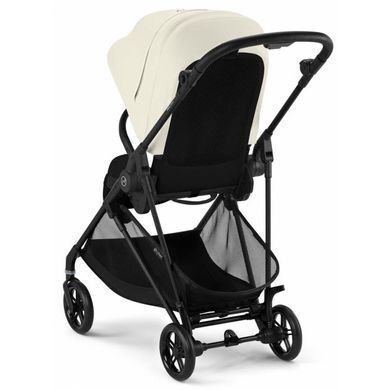 Коляска Cybex Melio Carbon Stormy Blue (з бампером)