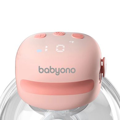 Подвійний акумуляторний молоковідсмоктувач "TWINNY" (Вільні руки) "BabyOno" арт. 1002