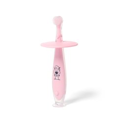 Зубна щіточка з обмежувачем (Рожевий) "6+" "BabyOno" арт.551/02