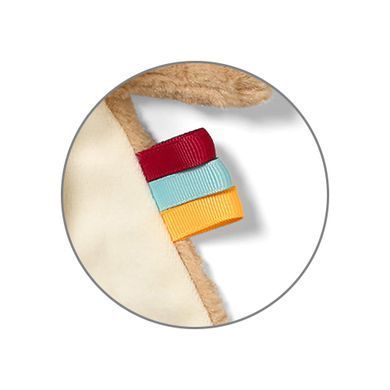 Обіймашка з тримачем для пустушки Babyono Цуценя Віллі 21 &times; 26 см арт.1523