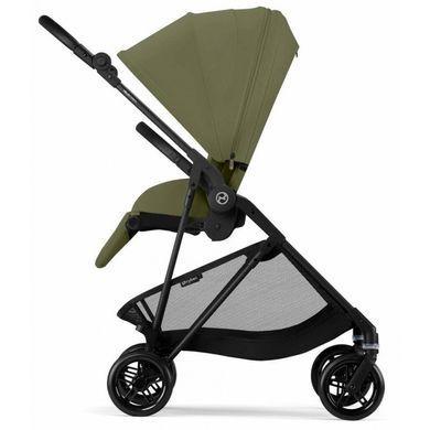 Коляска Cybex Melio Carbon Stormy Blue (з бампером)
