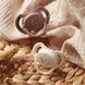Пустушка симетрична силіконова 18+ міс. (беж/коричнева) BabyOno 1669/03