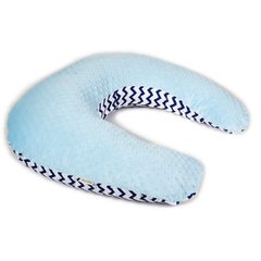 Подушка для вагітних Twins Minky 1201-TM-04, blue, голубий