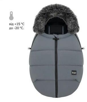 Зимовий конверт Bair Cocon Mini white swan білий