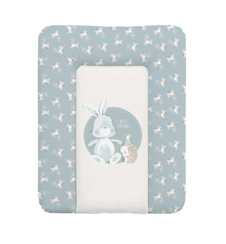Повивальний матрац Cebababy 50x70 Basic W-143-000-730, Friends, білий