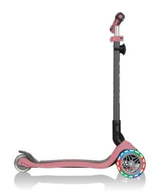 Самокат GLOBBER серії GO UP DELUXE LIGHTS 5в1 попелясто-блакитний, колеса світяться 20/50кг