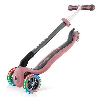 Самокат GLOBBER серії GO UP DELUXE LIGHTS 5в1 попелясто-блакитний, колеса світяться 20/50кг