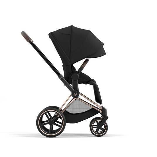 Коляска 2 в 1 Cybex Priam 4.0 Rose Gold Simply Flowers Pink