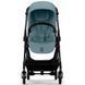 Коляска Cybex Melio Carbon Stormy Blue (з бампером)